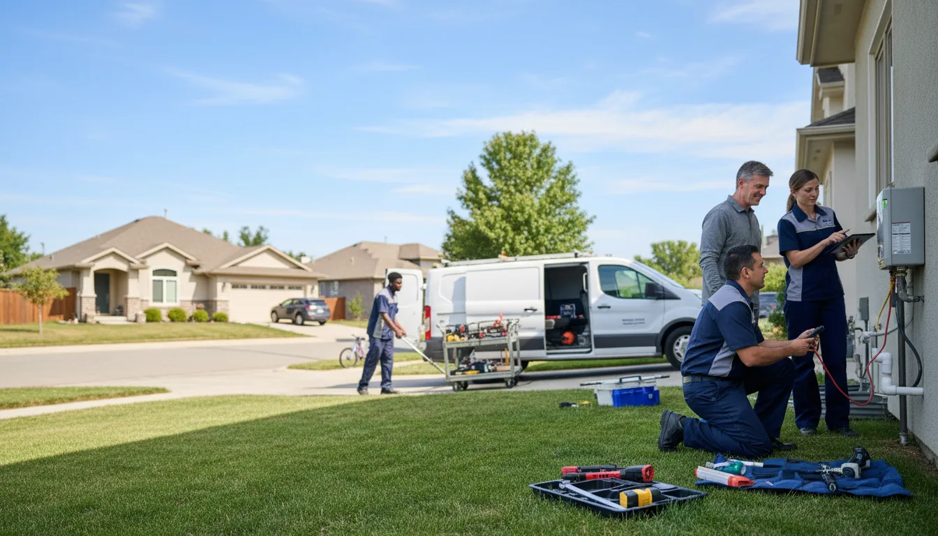 Tankless water heater service in Bowling Green, VA